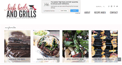 Desktop Screenshot of highheelsandgrills.com